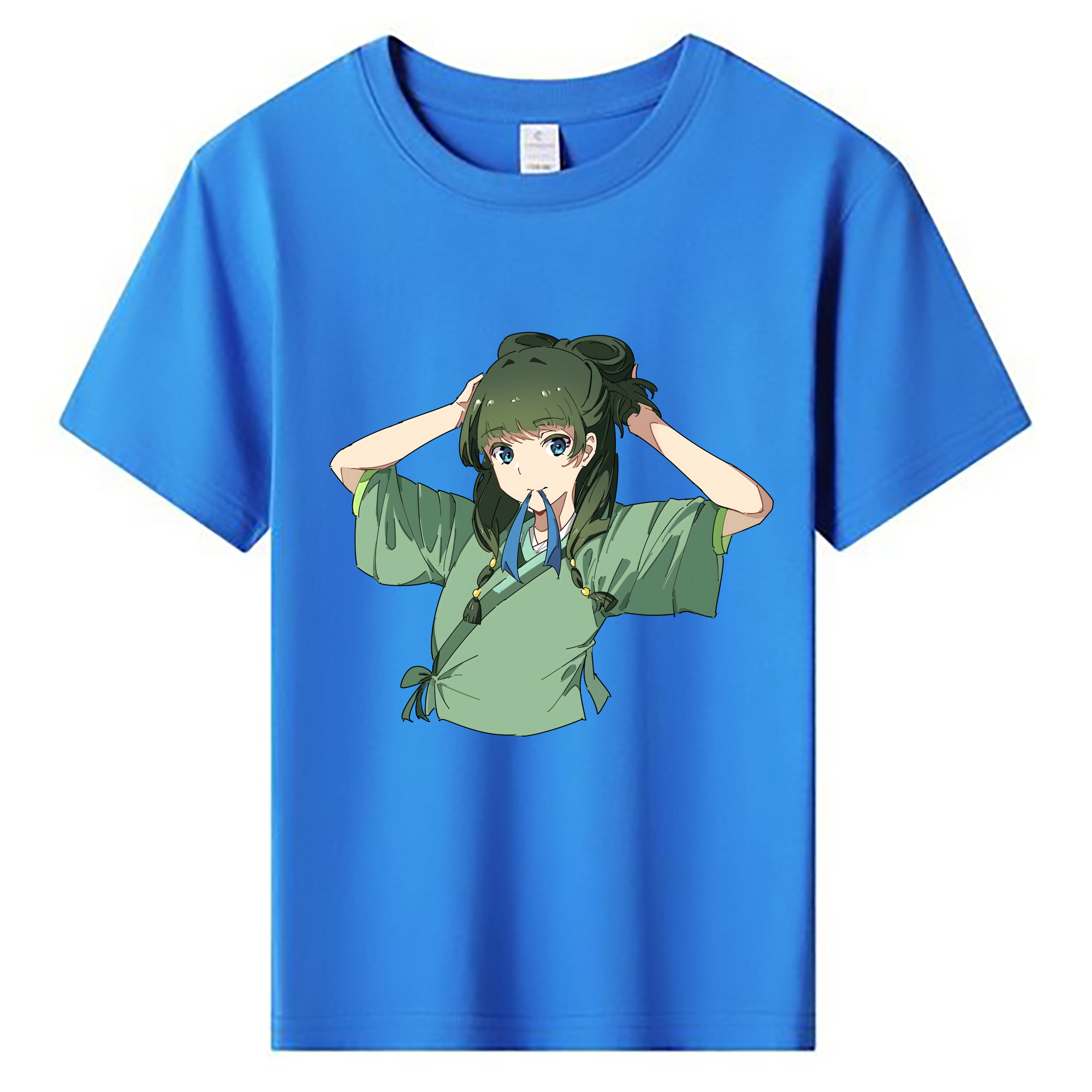 （画像用） 薬屋のひとりごと The Apothecary Diaries 綿100％キッズTシャツ（フロントプリント）